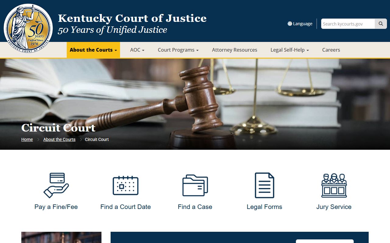 Garrard County court records Kentucky Circuit Court overview